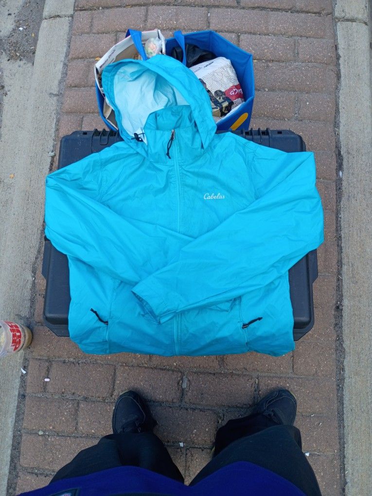 Cabela's Windbreaker S/P Babyblue