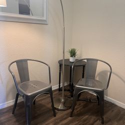 Metal Chairs Set