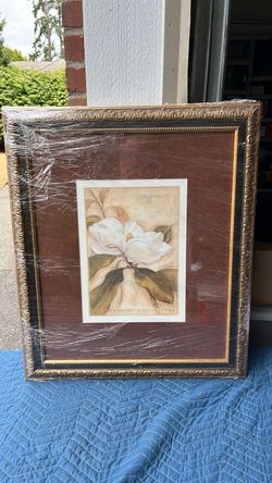 This framed botanical print