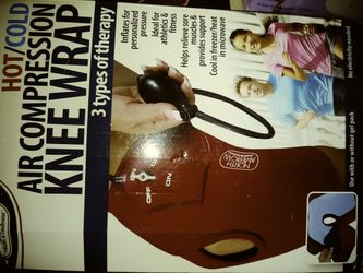 Knee wrap hot and cold
