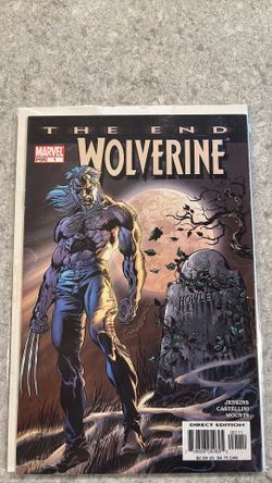 Wolverine The End #1 Marvel Comic Book 2004 1st Print Jenkins Castellini