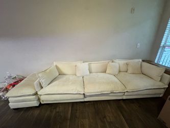 White couch