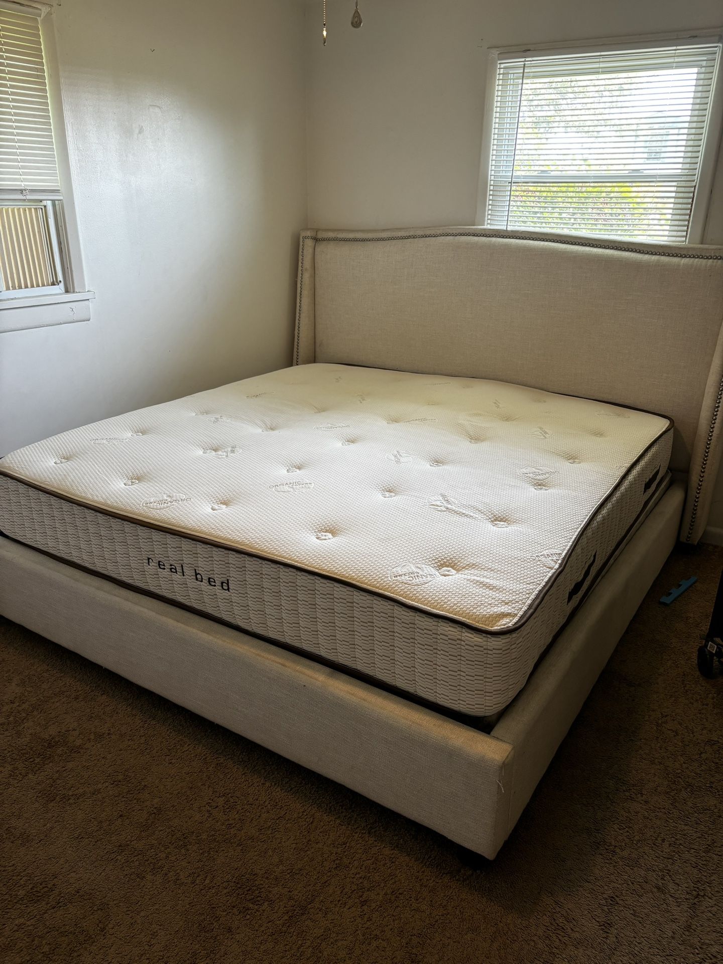 King Size Matress With Bed Frame