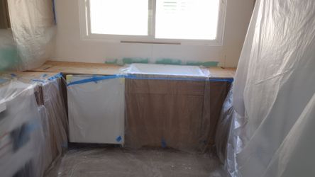 Prefabs 2x93x9 and bigger let's do your restroom or kitchen it can be a new install new design custom or we can demo your old and put in your new at a