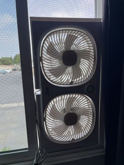 Dual Window Fan