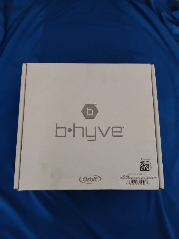 New Boxed Orbit B-Hyve 57946Z 6 Station Indoor/Outdoor Controller Sprinkler System