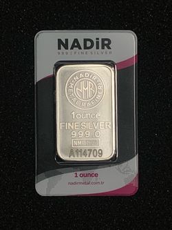 1oz bar silver