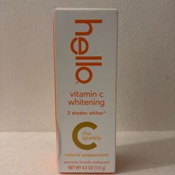 Hello Natural Peppermint AntiCavity Fluoride Toothpaste 