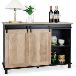 LOKO Farmhouse Buffet Cabinet with Storage