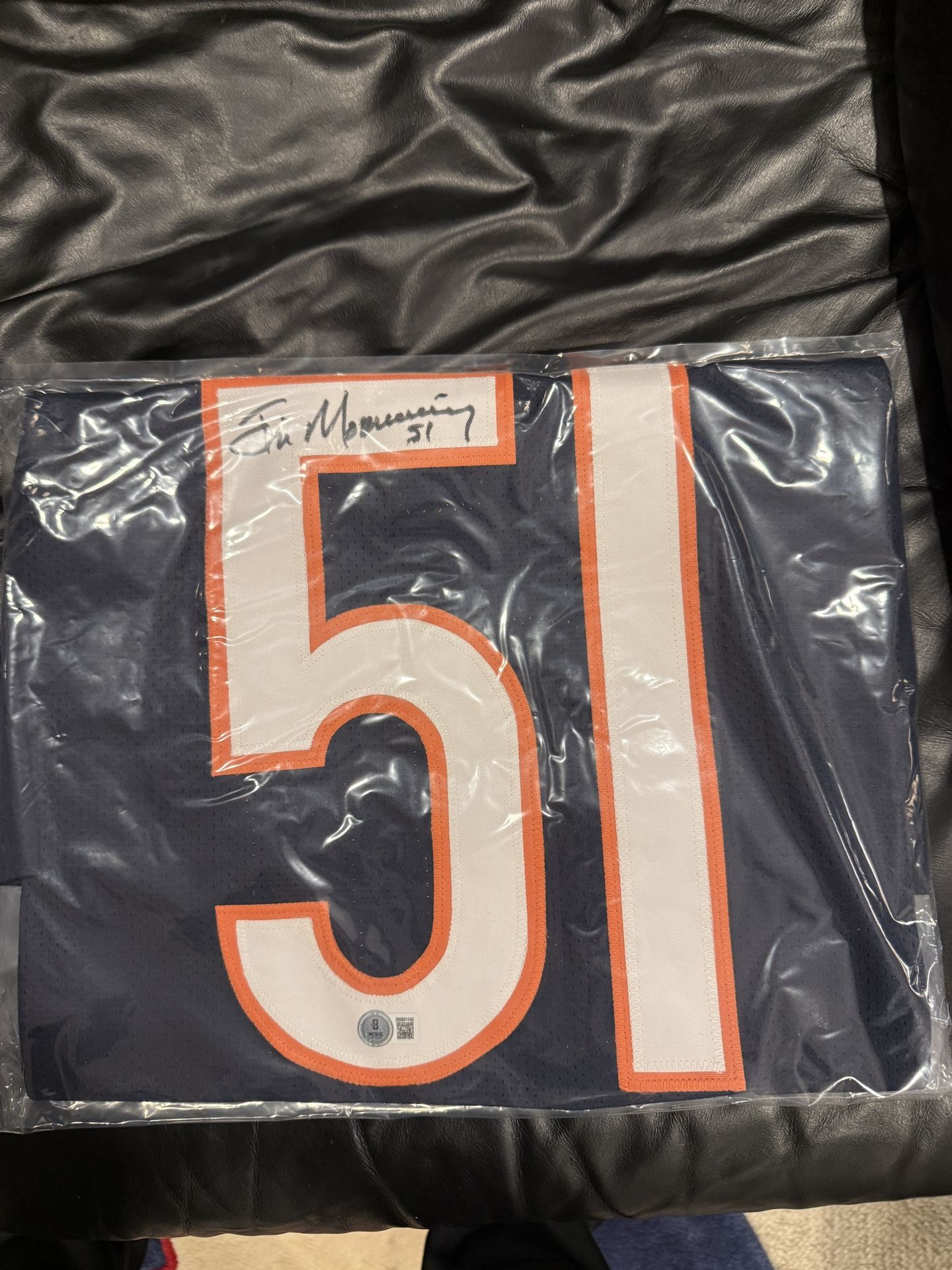 Jim Morrissey Signed Jersey SB XX Beckett 