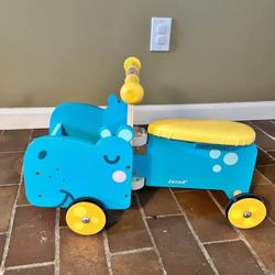 Toddler Hippopotamus riding toy