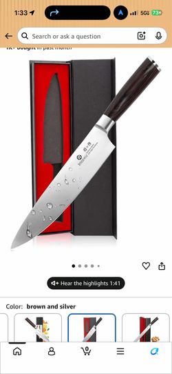 Brand new knife in box
