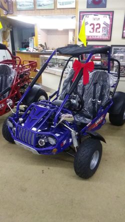 New liquid-cooled 300cc Trailmaster Go-Kart