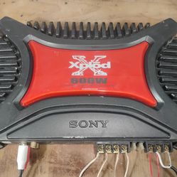 600w Sony Xplod 2/1 Channel Amplifier