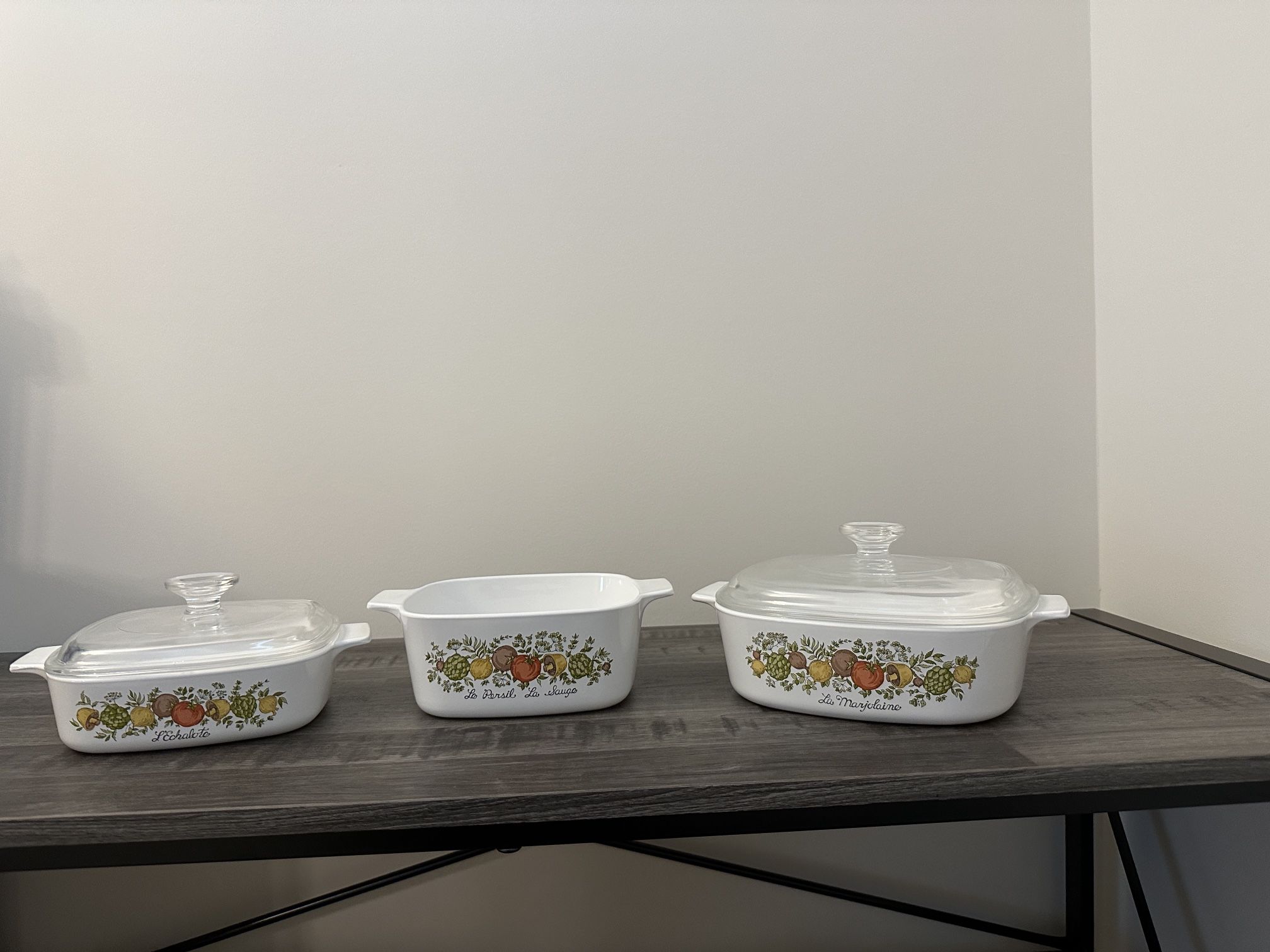 Corning Ware Dishes Spice Of Life