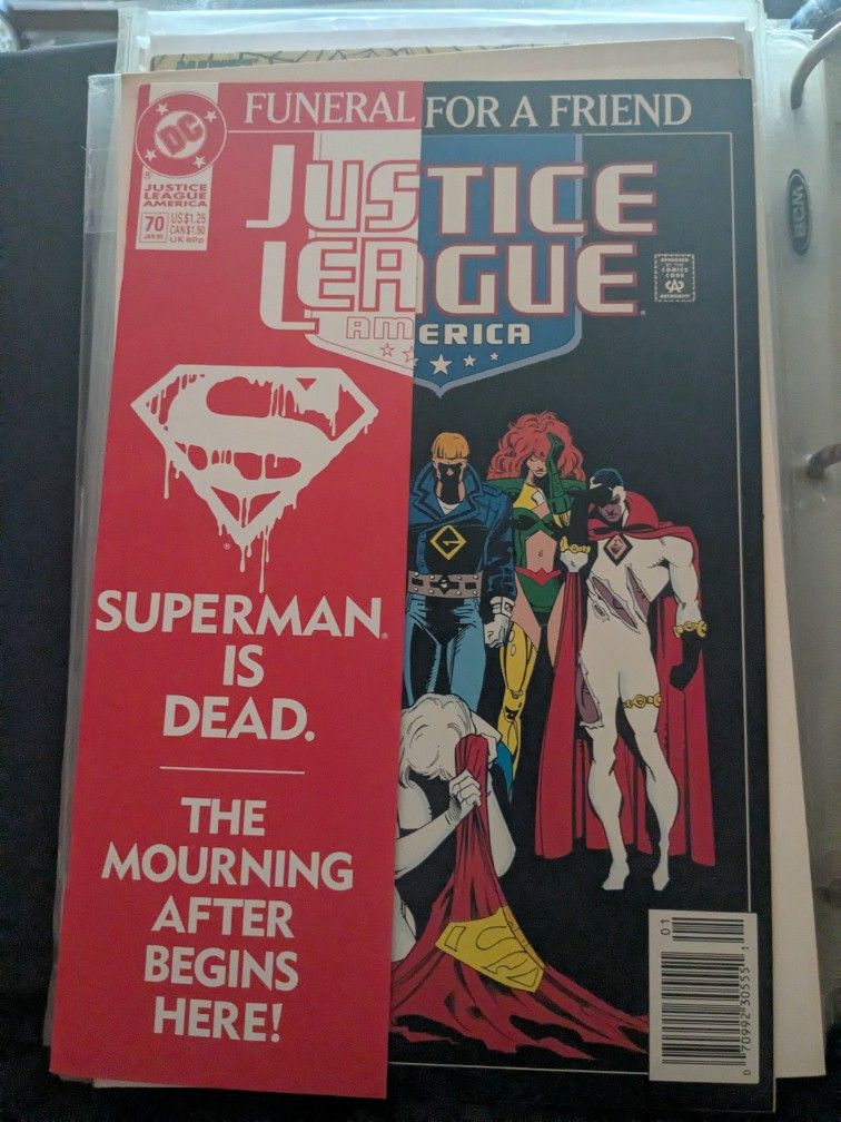 Justice League America Funeral For A Friend