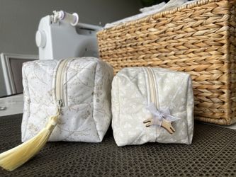 Aesthetic Handmade Make Up Bag
