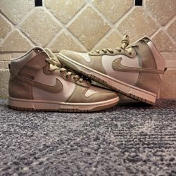 -Dunk High “Tan Suede” -Size 9.5M -Og all -Barley used 