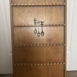 Wooden Spoon Rack