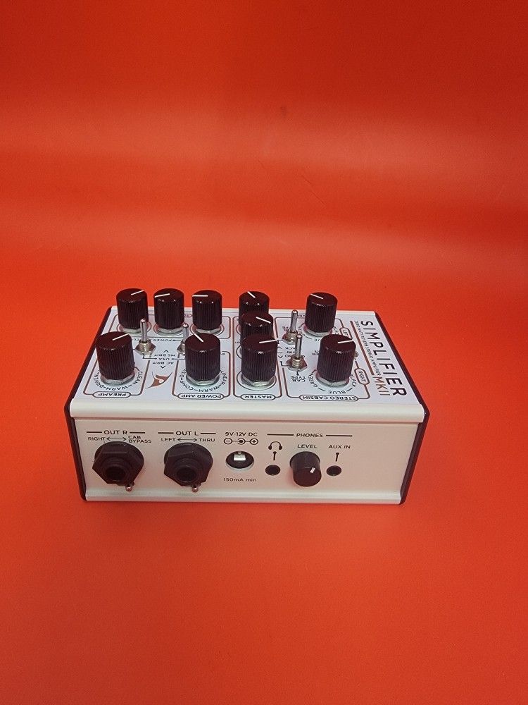 SIMPLIFIER ZERO WATT REVERB STERO AMPLIFIER MK II