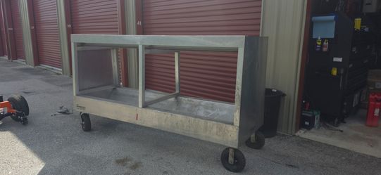 All aluminum tire rack