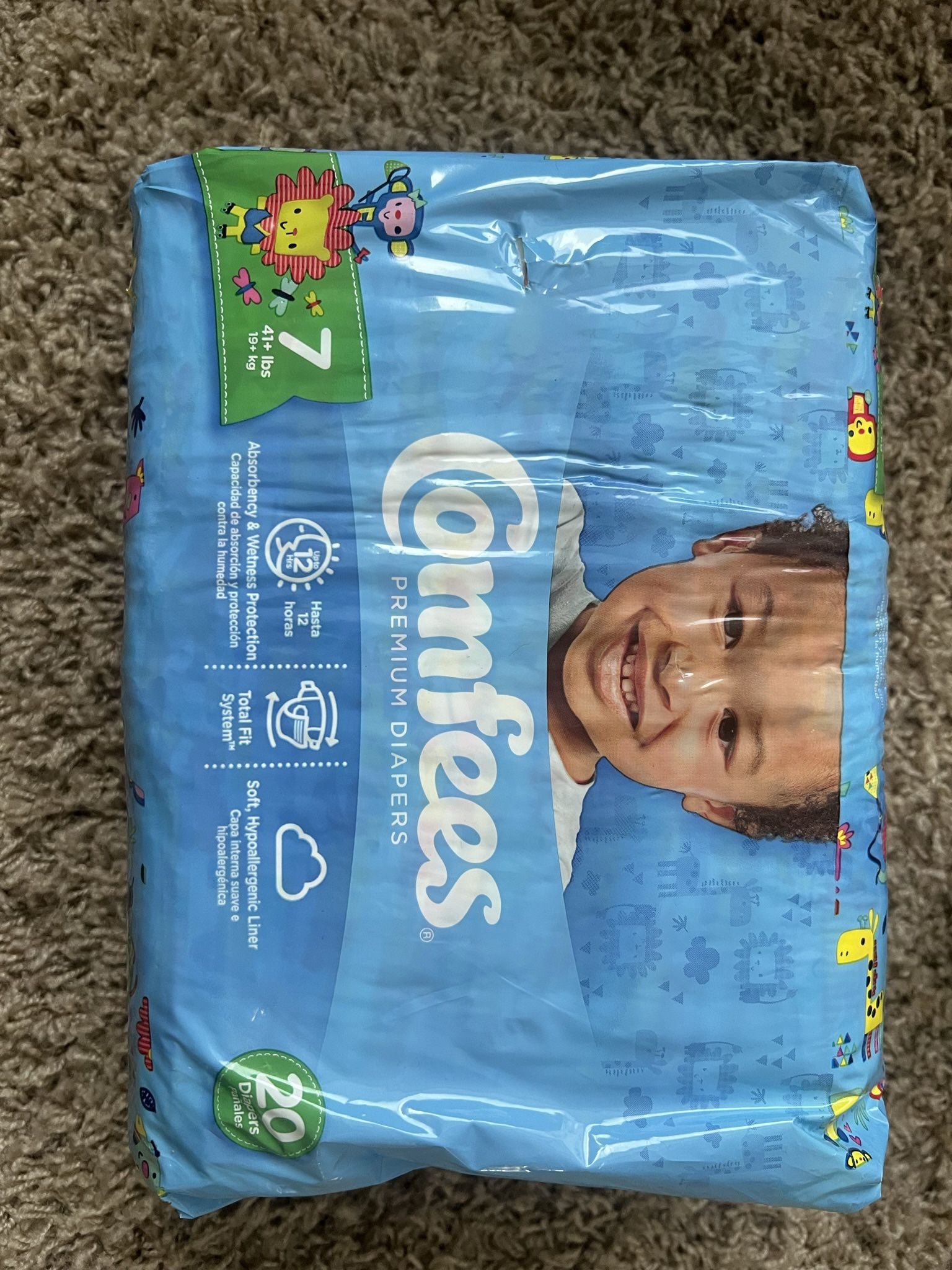 7 Size Diapers