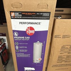 Rheem Performance 40 Gal. Tall 32,000 BTU Liquid Propane Water Heater 