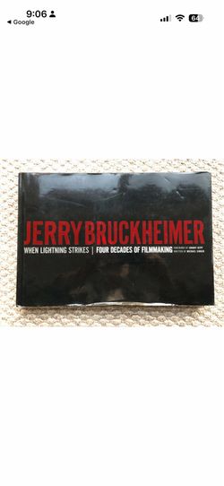 Signed Jerry Bruckheimer : When Lightning Strikes : Four Decades of Filmmaking