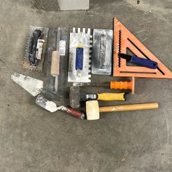 Tile , Grout Tools All For $25
