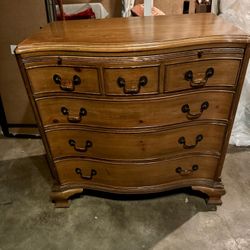 Antique Dresser With Pull Out Writing Desk