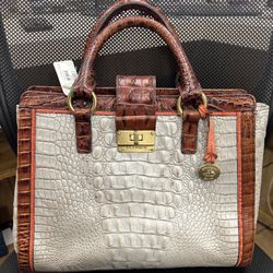 Brahmin Two-Tone Tote Bag