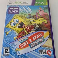 Spongebob's Surf And Skate Roadtrip Xbox 360 Kinect