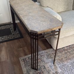Bronze Metal Sofa Table