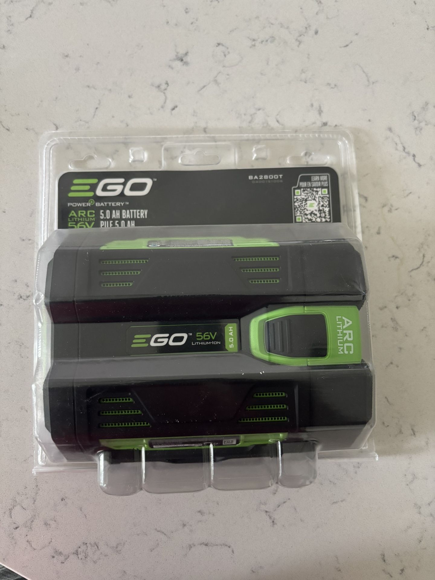 EGO POWER+ 56 -Volt, 5 Ah 1 -Pack Lithium Ion (Li-ion) Battery