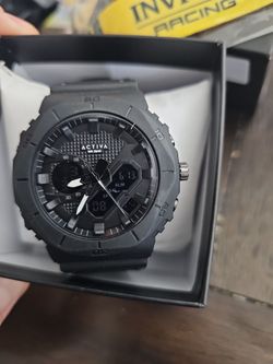 Activa Exon X Invicta Digital Men's Watch - 48mm. Black (ACW8120-001)
