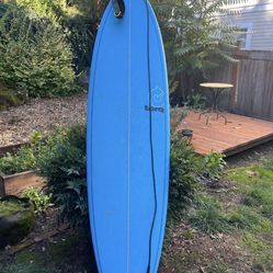 Torq Turquoise Surf Board Plus Carry Bag, Fins, Leash