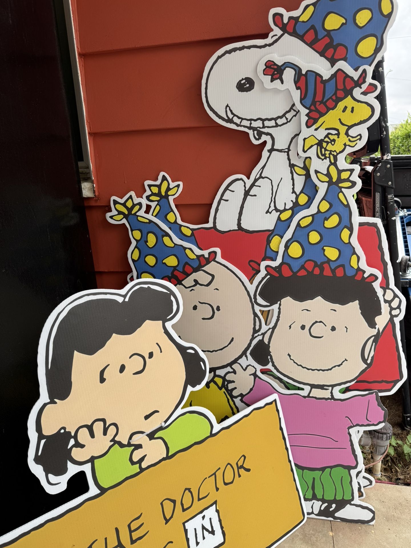 Snoopy Birthday Signs