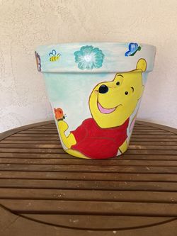 Pottery Painted With Winnie The Pooh And Friends 