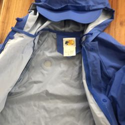 Rain Jacket Size L 10-12 Big Boy . Great Jacket For Fishing ,  Camping Outdoors 