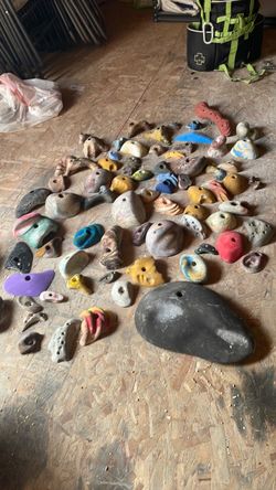 Climbing holds!