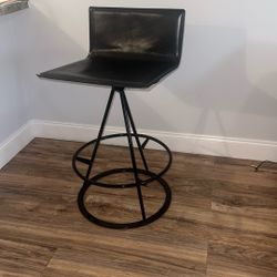 Black Bar Stool