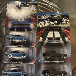 Fast And Furious Hot Wheels Silver Series Dream Line Up