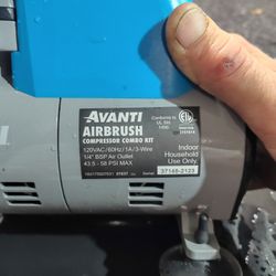 A Beginner's Airbrush Compressor! Works Great I Just No Longer Needed. Only Been Used A Couple Of Times Whatever
