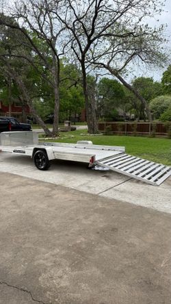 2023 Aluma UTR 14"x78 utility trailer Polaris Sportsman/can am RZR хр4