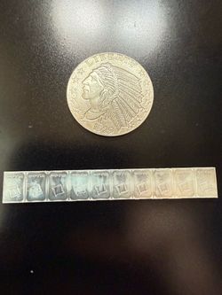 Fractional silver 25.5 grams