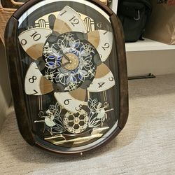 Seiko QXM297BRH Wall Clock