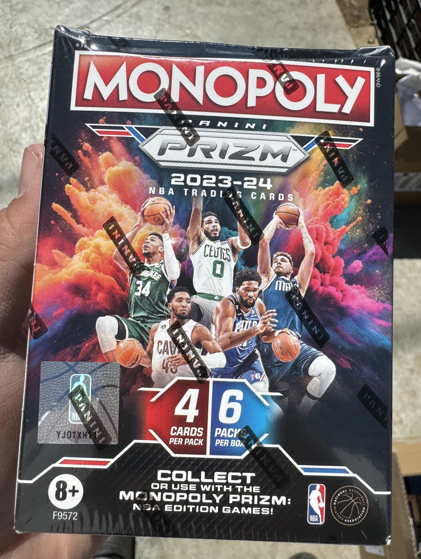 2023-2024 Panini NBA Prizm Monopoly Booster Box 