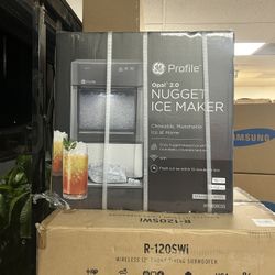 GE Profile - Opal 2.0 Ultra Nugget Ice Maker With Scale Inhibiting Filter - Stainless Steel More Info In Description 