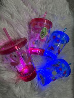 Light Up TUMBLERS For Beach BBQ Backyard parties 