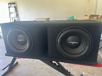 SDR-2X12D4 | Dual 12" 2,400 Watt SDR Series Loaded Vented Subwoofer Enclosure